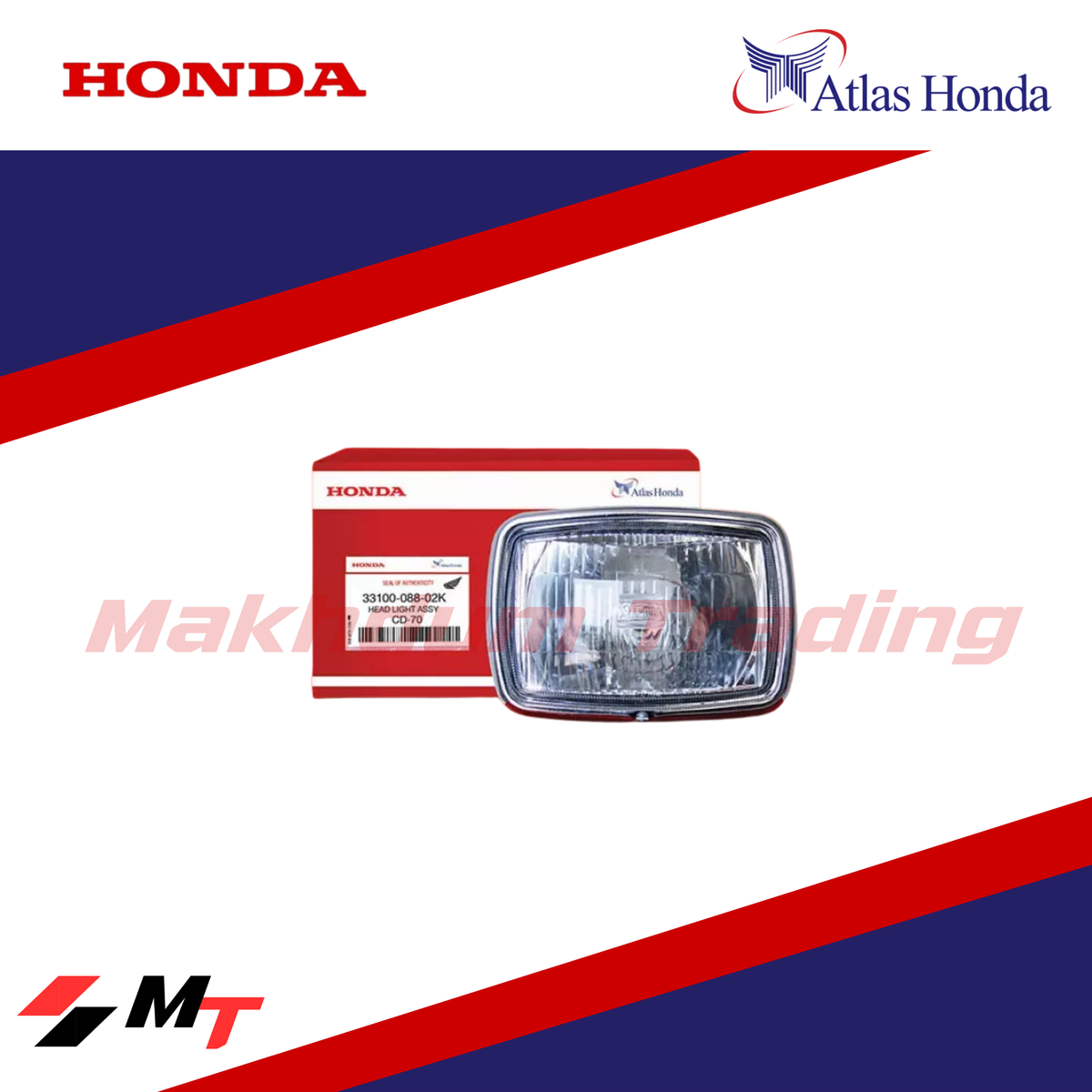 HEAD LIGHT BEAM - CD70, CG125, CG12-S