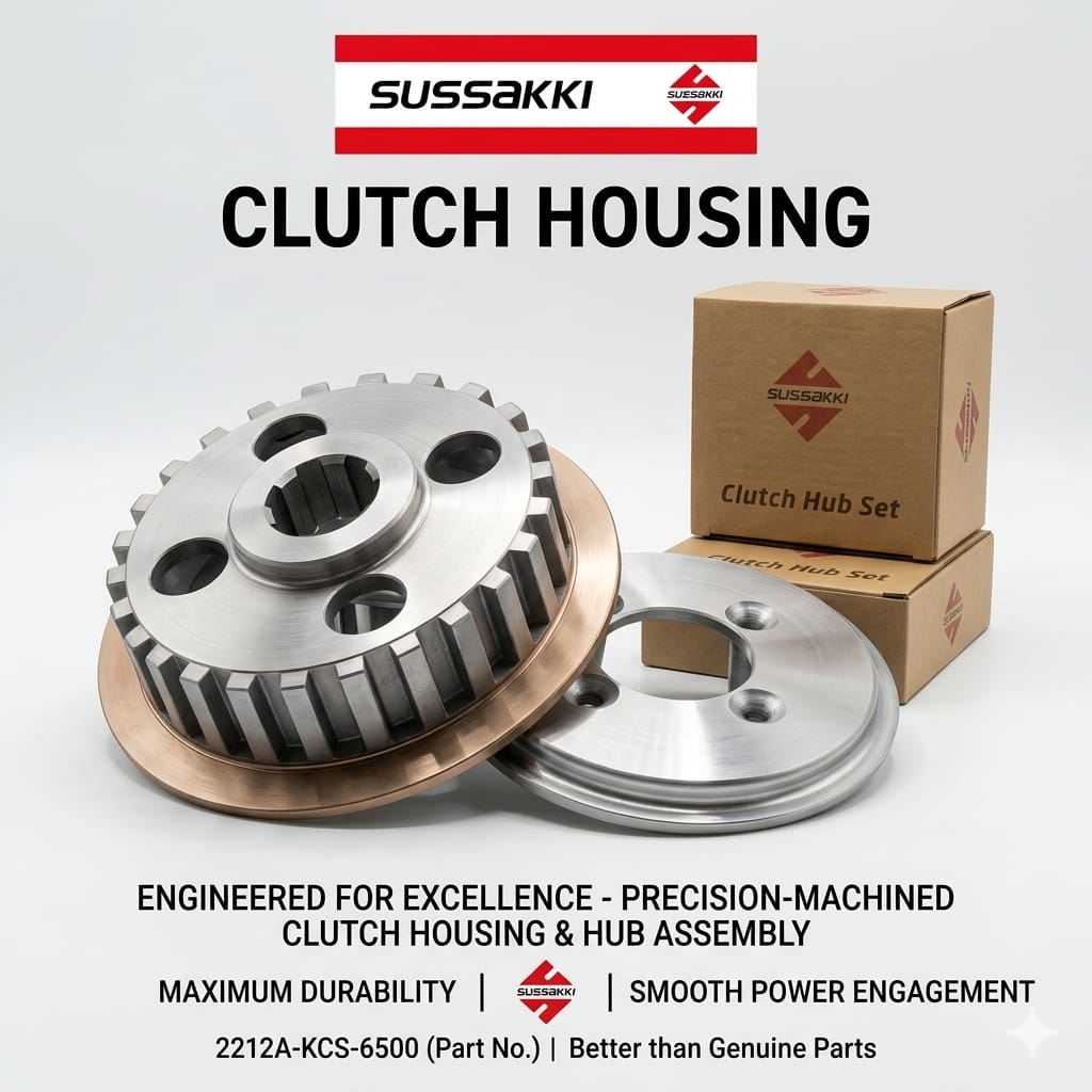 Clutch Housing CG125 408 grams Steel Bush SUSSAKKI