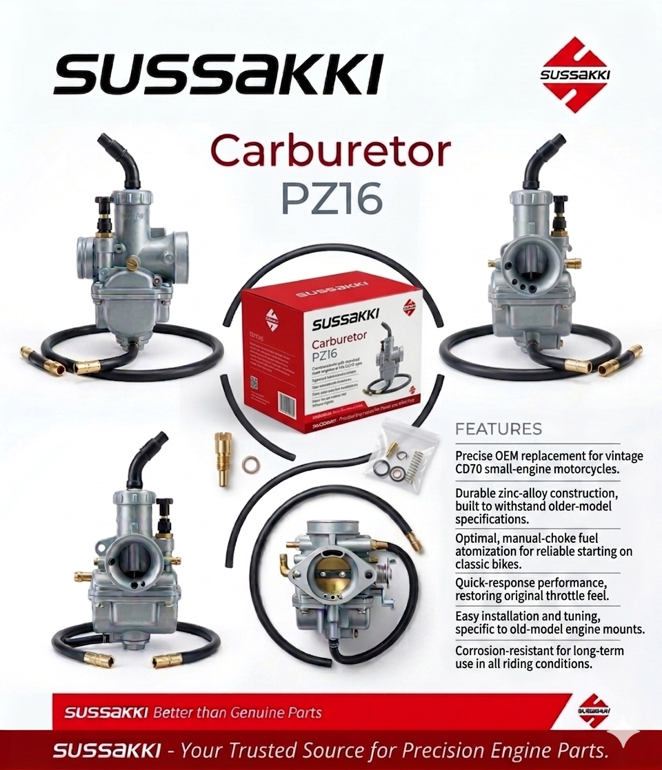 Carburator PZ 16 CD70 Old SUSSAKKI