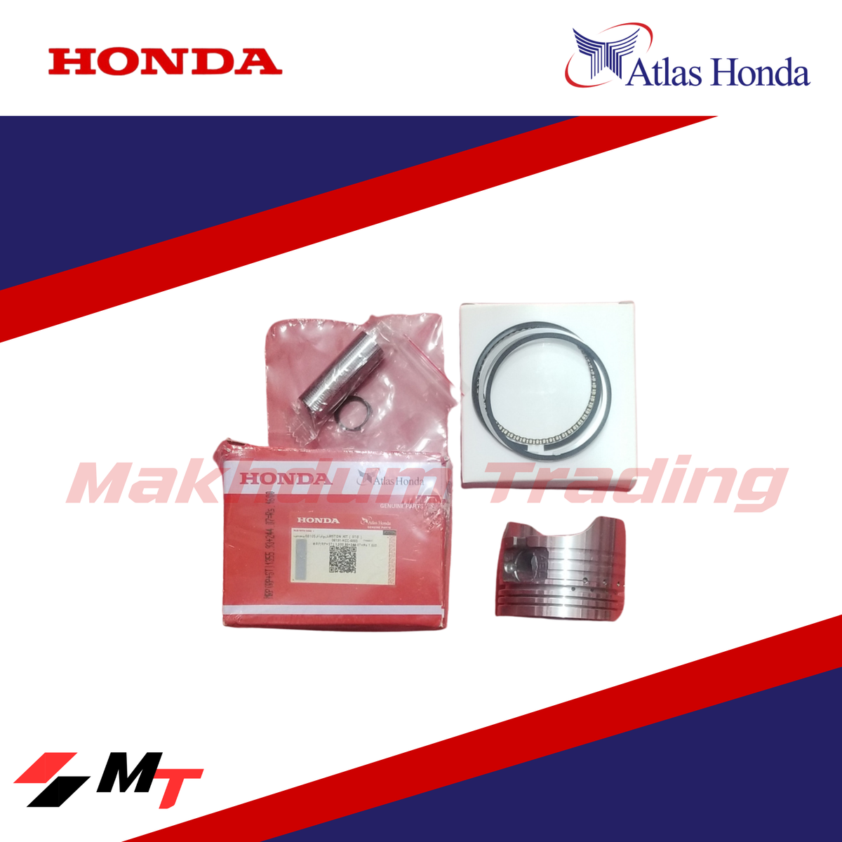 PISTON KIT (STD) - PRIDOR, CD100