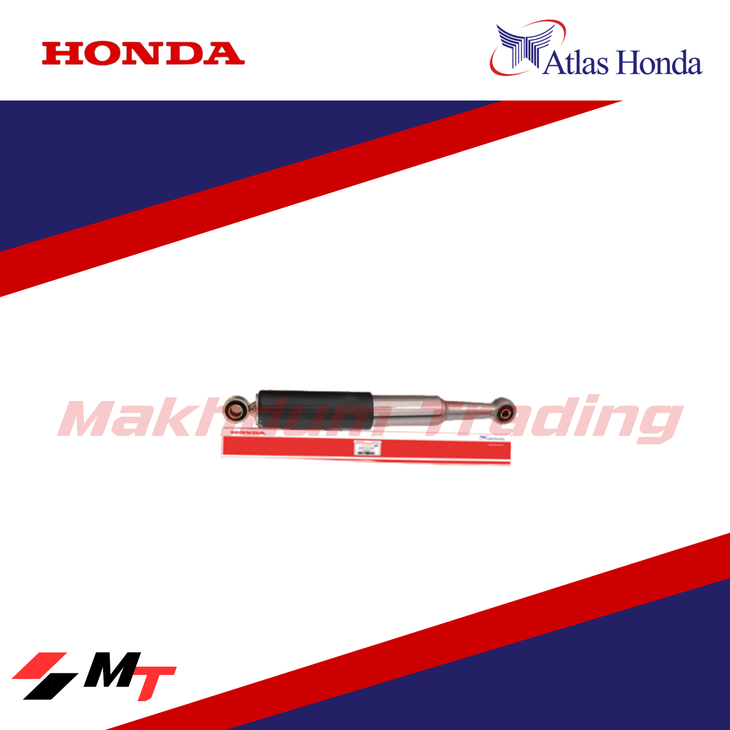 SHOCK SET REAR BLACK CD70