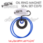 OIL RING MAGNET SEAL SET CD70