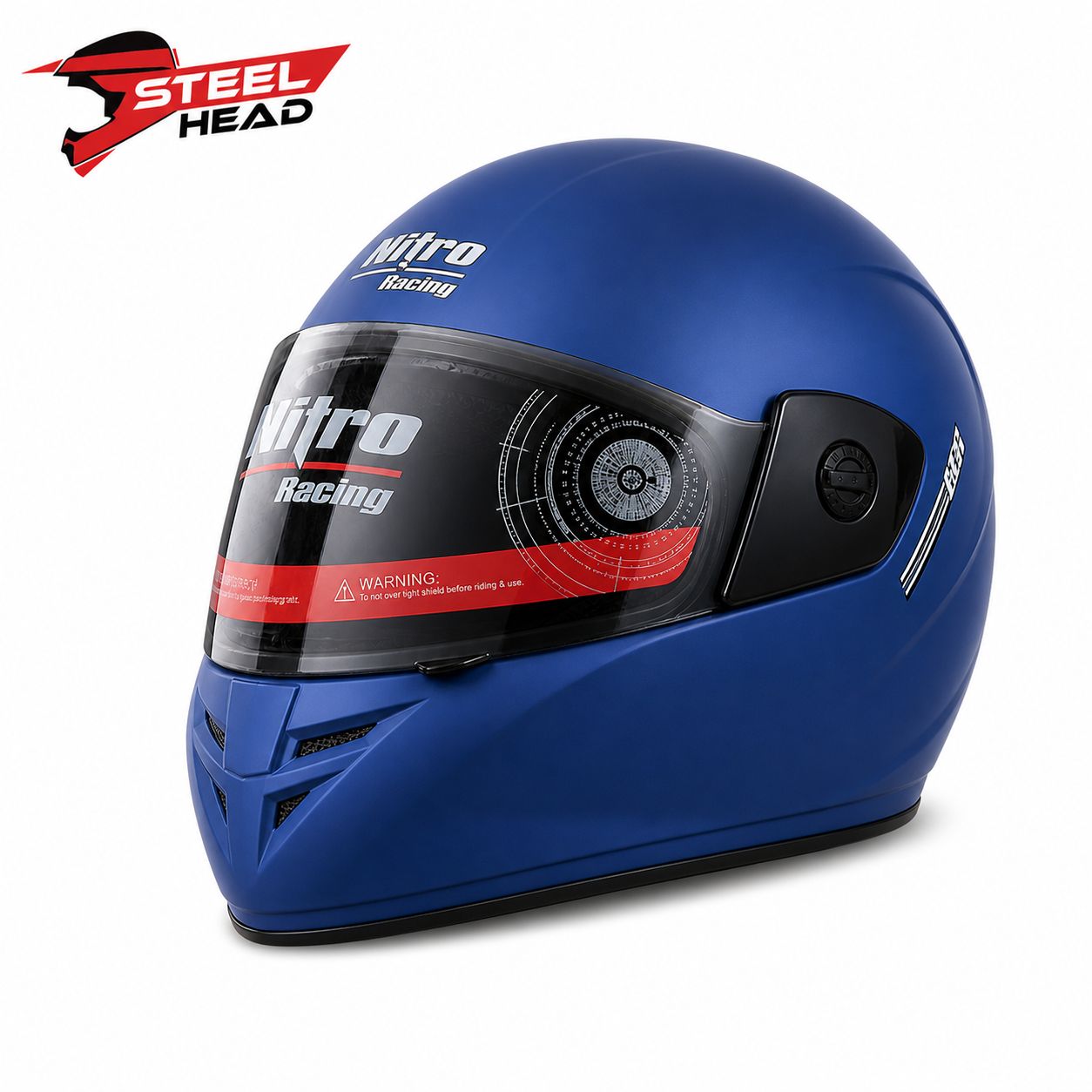 Nitro Racing Helmet - Blue Matte