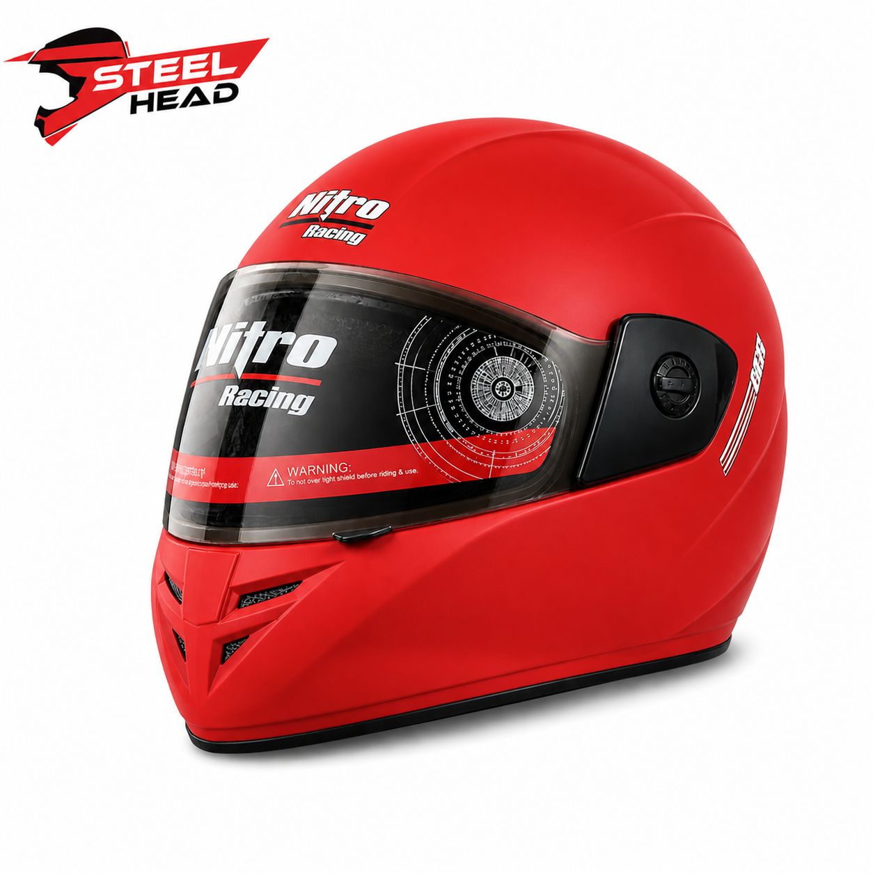 Nitro Racing Helmet - Red Matte