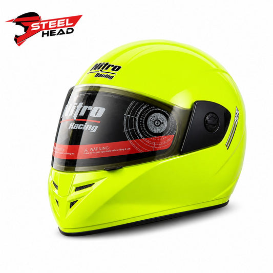 Nitro Racing Helmet - Yellow Shine