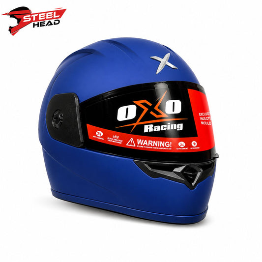 Oxo Racing Helmet - Blue Matte