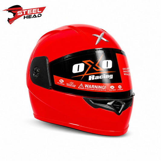 Oxo Racing Helmet - Red Shine