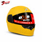 Oxo Racing Helmet - Yellow Matte